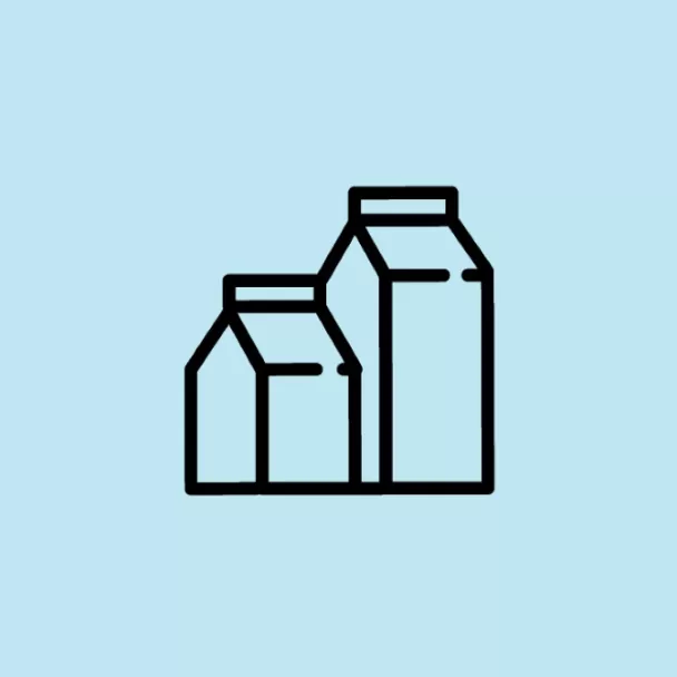 Carton package icon