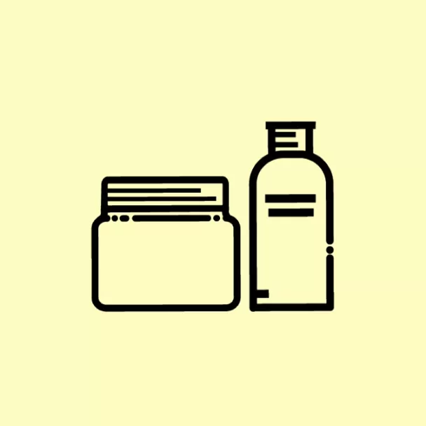 Glass package icon