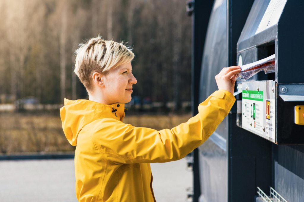 Artikeln utvald bild Finlands flitigaste användare av Rinki-ekopunkter finns i Kolari – återvinningsgraden av förpackningar i hela Finland är redan 71 procent